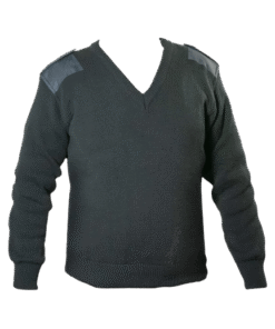 Pulóver tejido con refuerzos